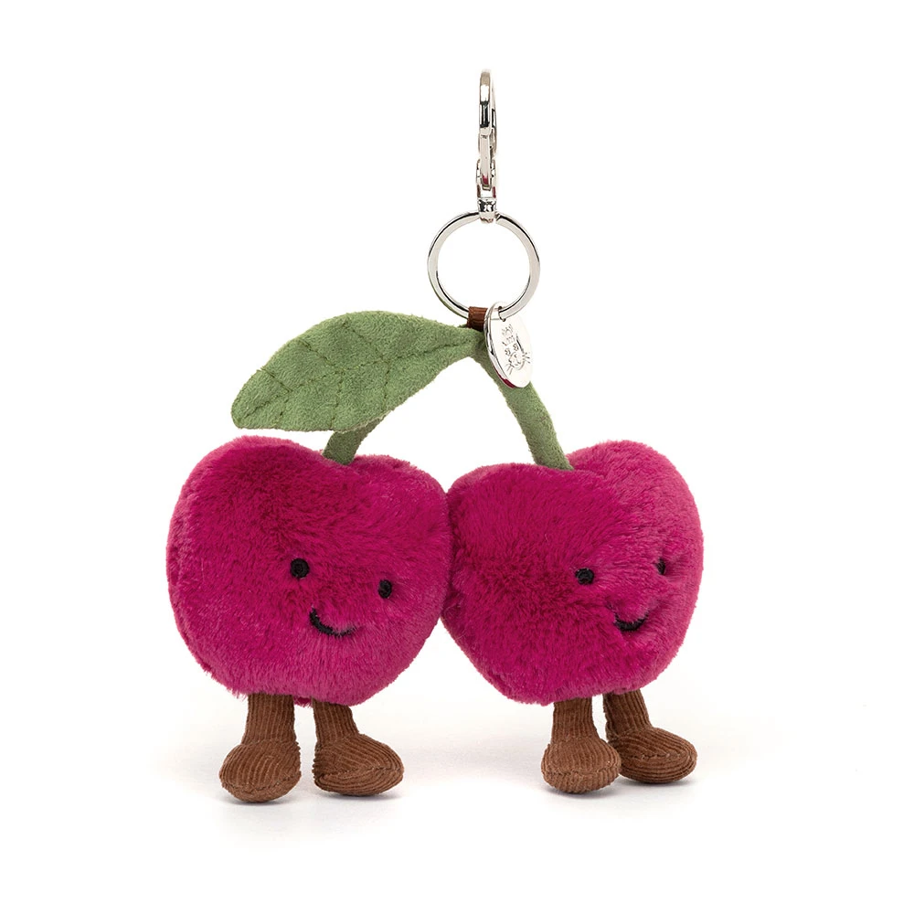 Amuseables Cherries Jellycat Bag Charm