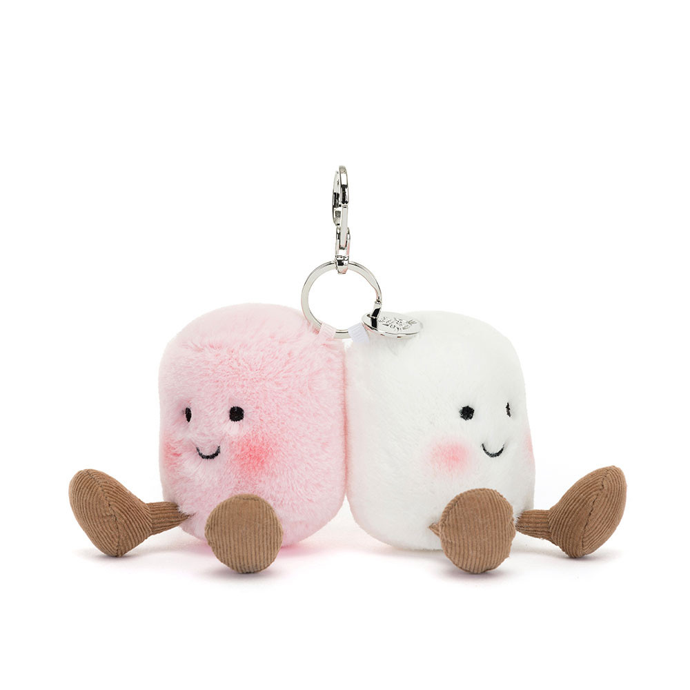 Amuseables Pair Marshmallows Bag Charm